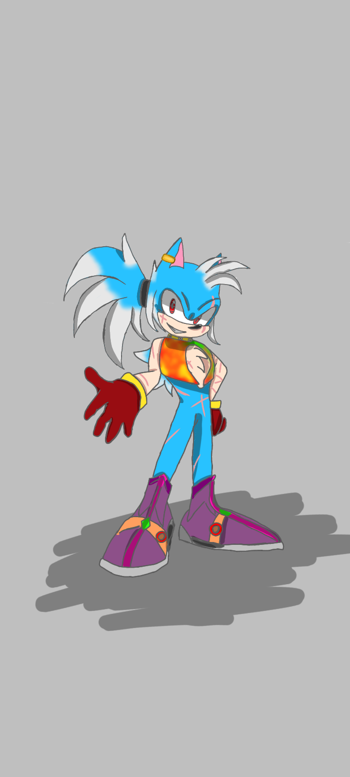 sonic oc - ibisPaint