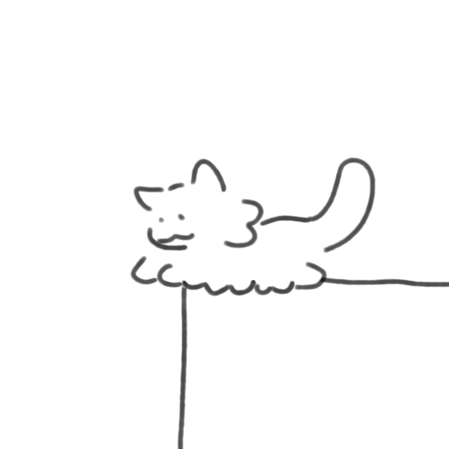 cats falling down loop🥰