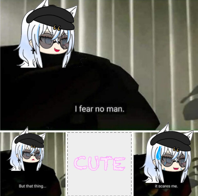 I fear no man meme