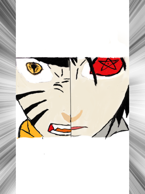 naruto and Sasuke 2 - ibisPaint