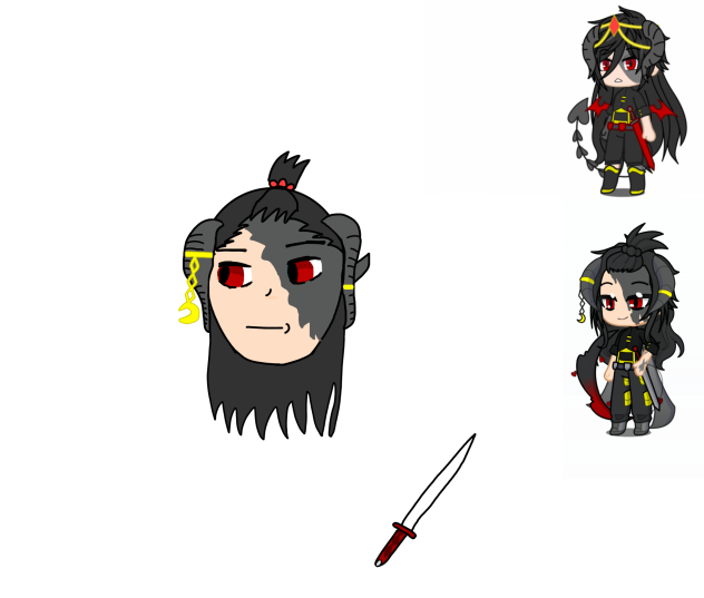 Me attempting to draw one of my OC’s