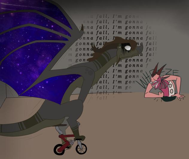 Serenity dared him to do it