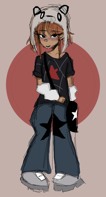 I drew my friend’s roblox avatar 🔥🔥🔥