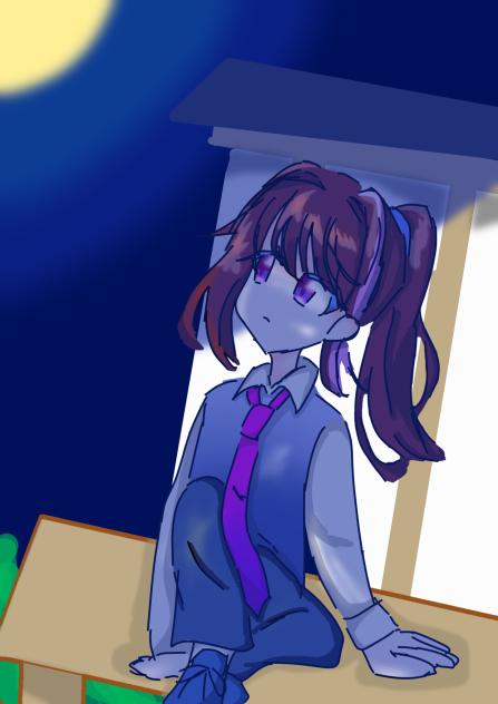 縁側……のつもりだった