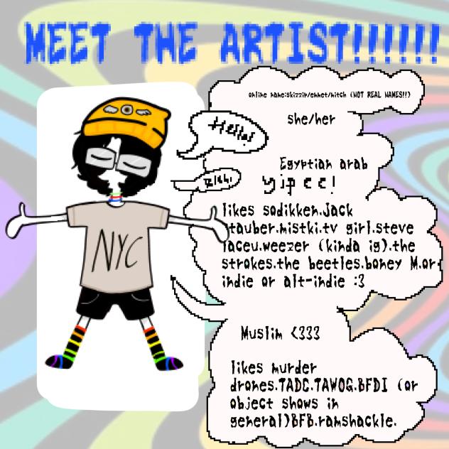 MEET THE ARTIST!!!!!!!