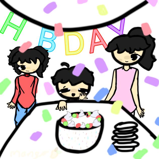 Happy bday lil cousin