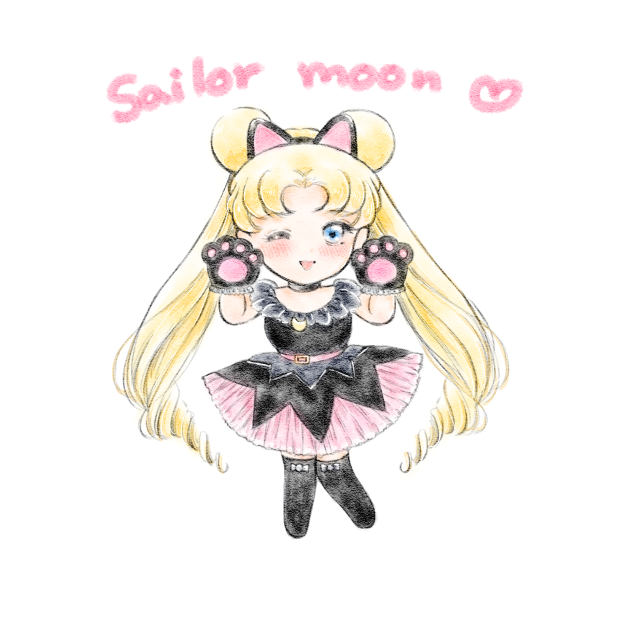 セーラームーンファンアート。