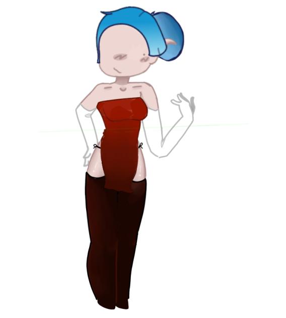 Gina my Gacha oc