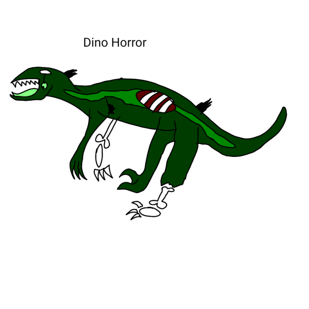 IndoRaptor Zombie