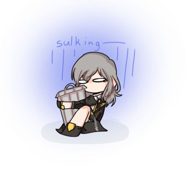 sulking