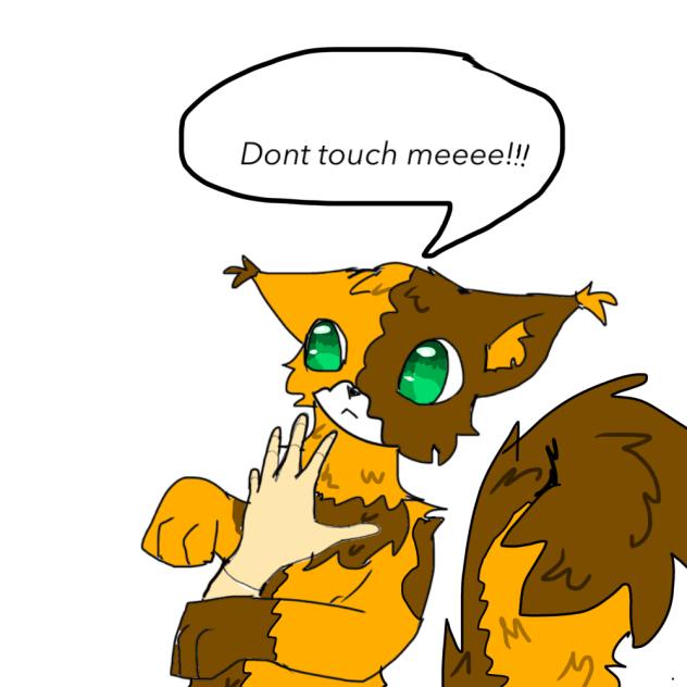 Don’t touch me