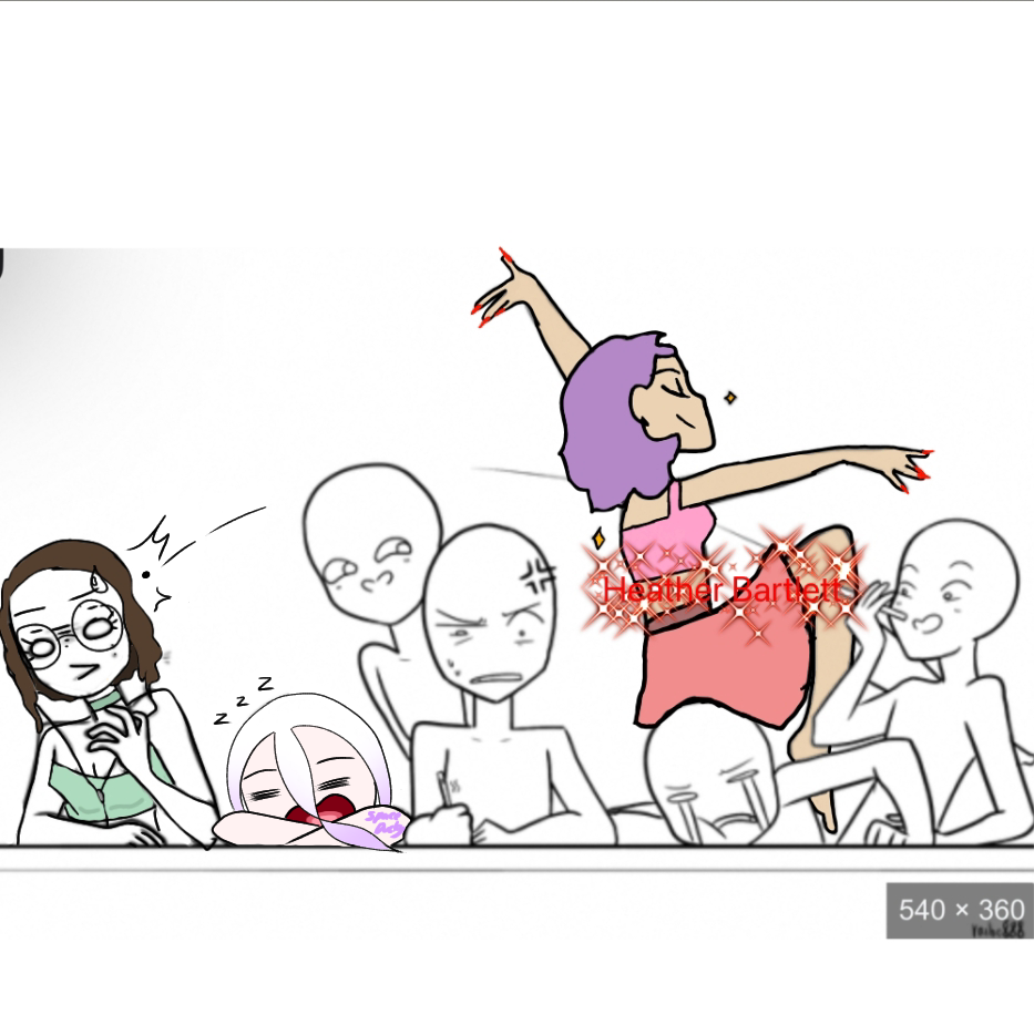 Collab w 9000 and Heather Bartlett - ibisPaint
