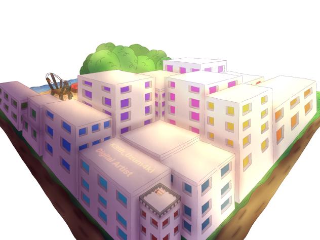 Big city;