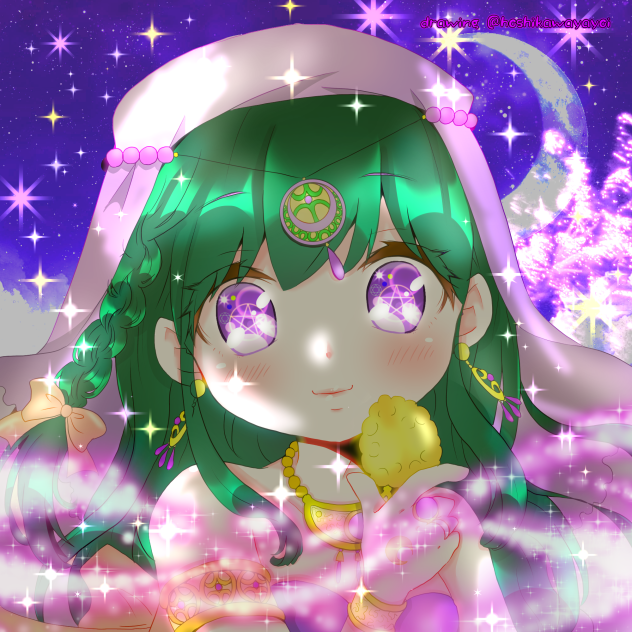 幻想千一夜(星川ヤヨイさんの線画お借りしました！)