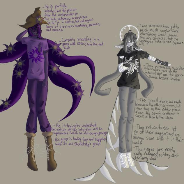 Azure and Two Time designs and notes
