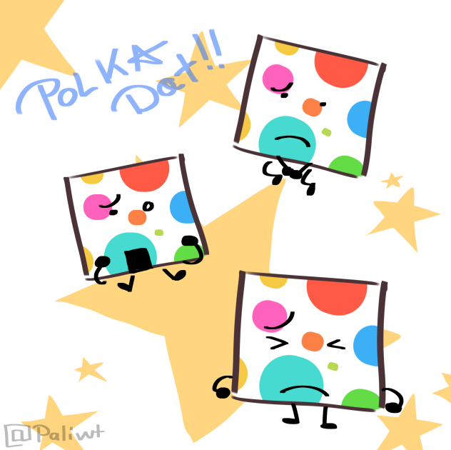 Polka dot heheh