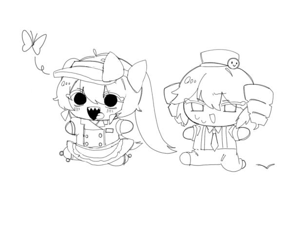 メズマライザー 塗り絵