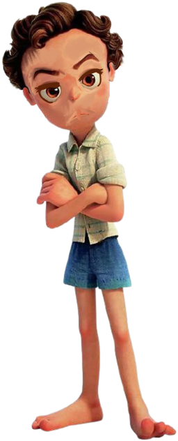 I turned Luca into anime