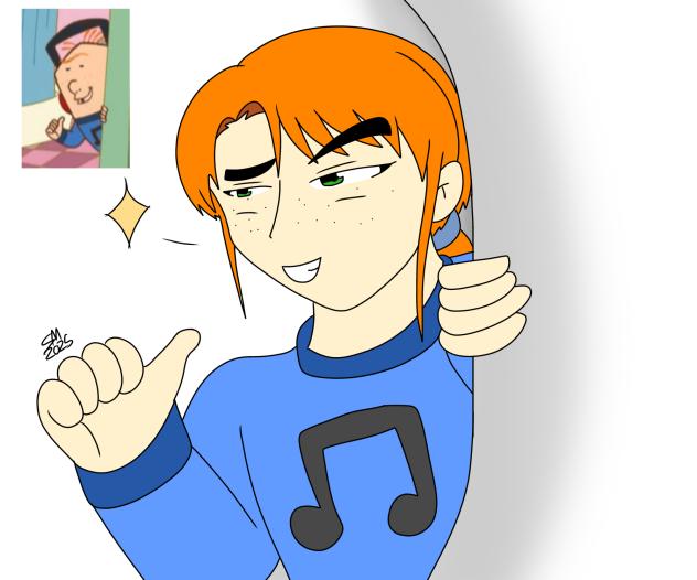 Redrawing Lionel Griff Thumbs Up