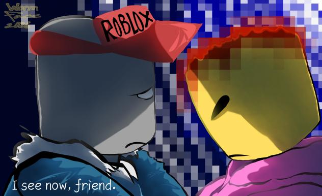 I see now, friend. (TW BLOOD)