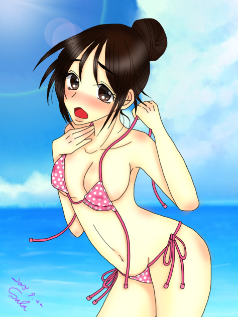 【薄桜鬼】雪村千鶴 ビキニ