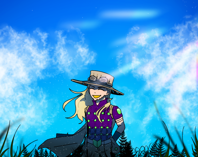Gyro Zeppeli ibisPaint