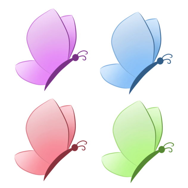 Butterflly stickers