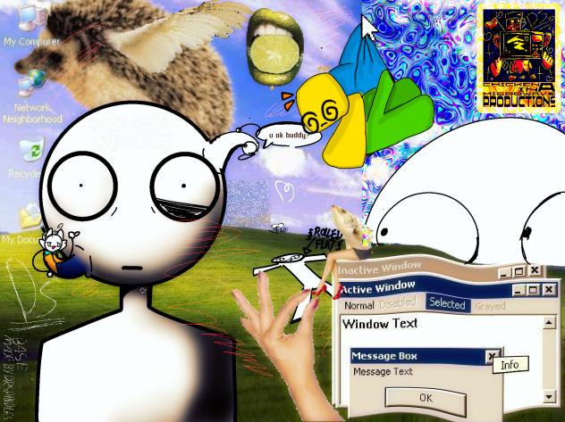 STUCK IN A COMPUTER COLLAB