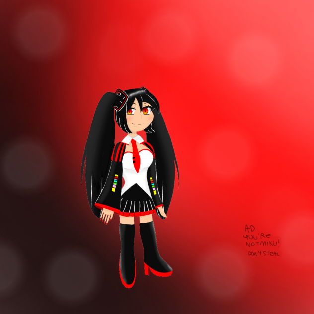 YOU ARE NOT MIKU, YOU'RE A FAKE!!!!!!