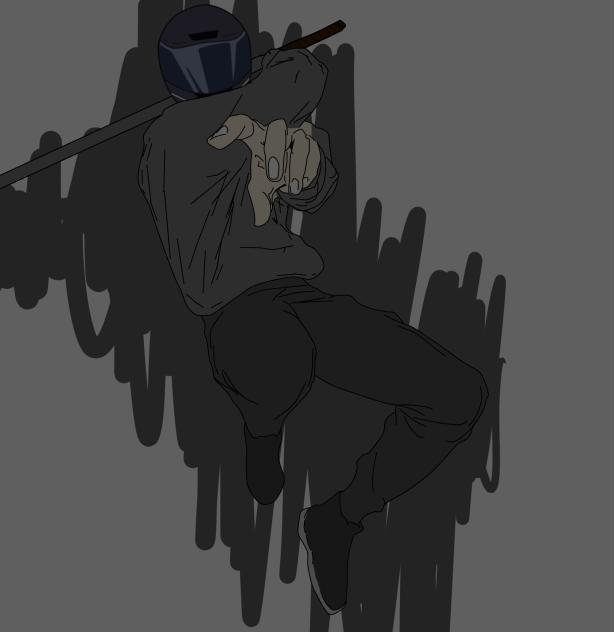 dibujo entre comillas astetic jaja