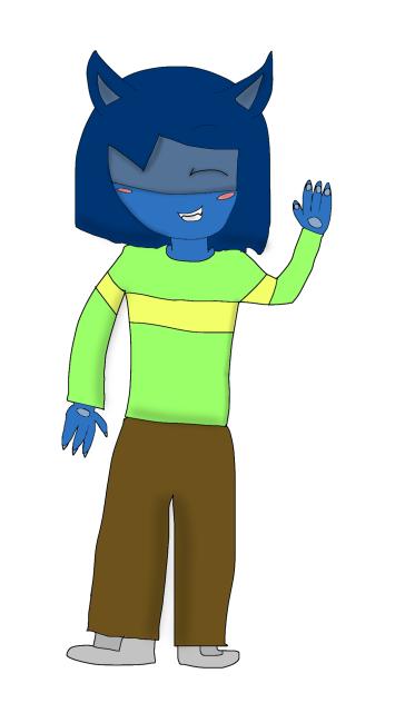 Kris Dreemurr as a Cat!