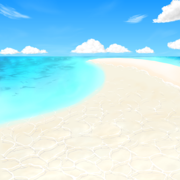 砂浜の島 - ibisPaint