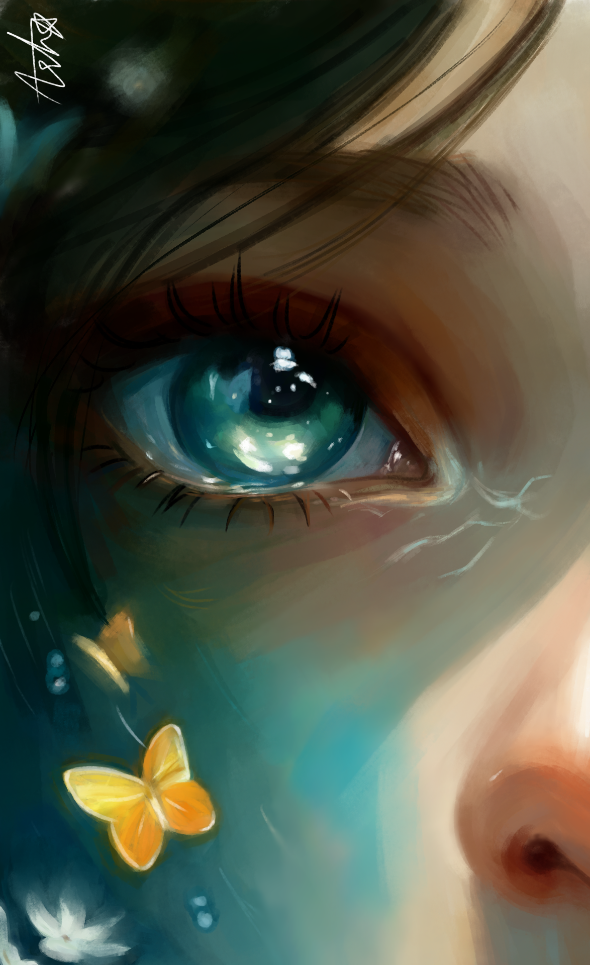 Into ur eyes, Into ur soul - ibisPaint