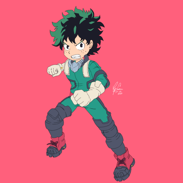 Izuku Midoriya or Deku (Smash)