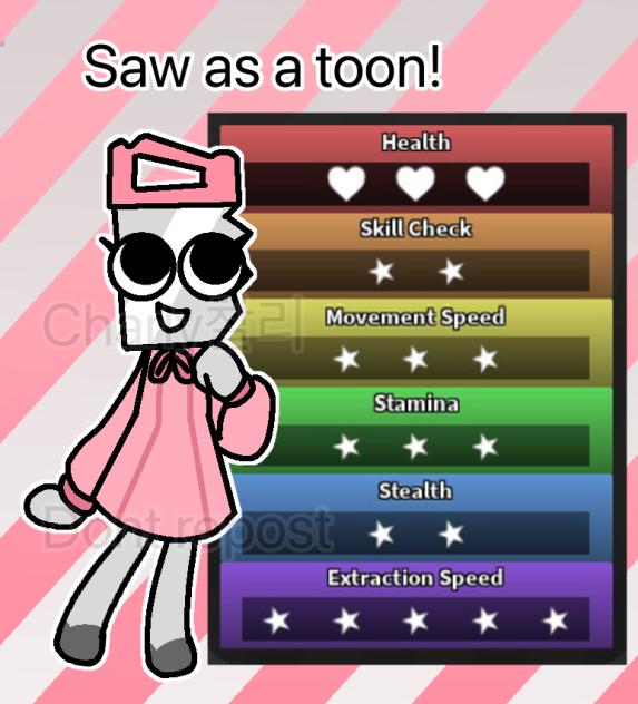 Saw from bfb as a toon