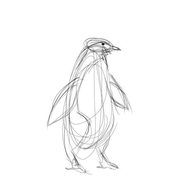 penguin 🐧 - ibisPaint