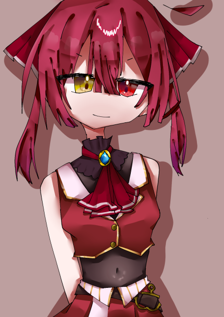 マリン船長!! ibisPaint