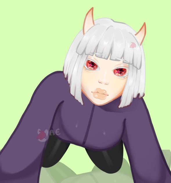 👿🤍 - ibisPaint