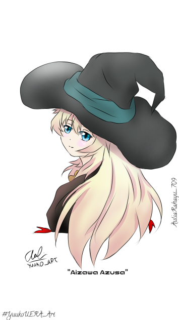 Azusa Aizawa si penyihir bukit
