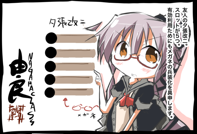 由良メガネ兵装化計画