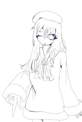 オーバーレイ・塗り絵