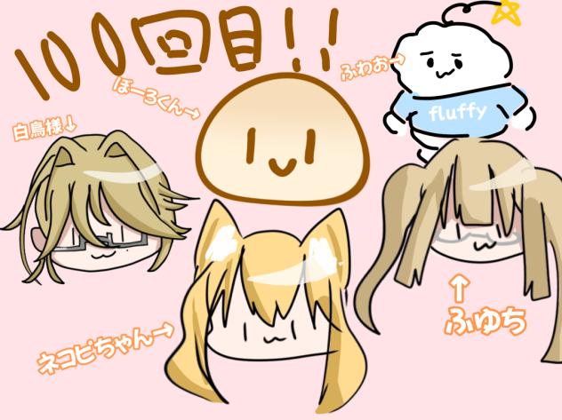 祝！！投稿100回！！