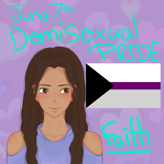 OC faith(me) -pride month day 8-