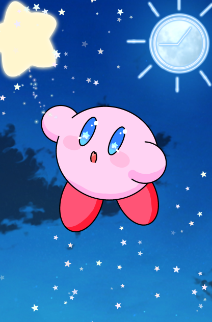 楕円定規使いまくりのカービィ