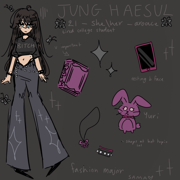 My sisters oc!!!