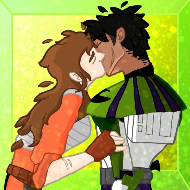 First kiss!!