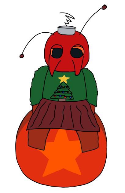Kak’s Christmas sweater