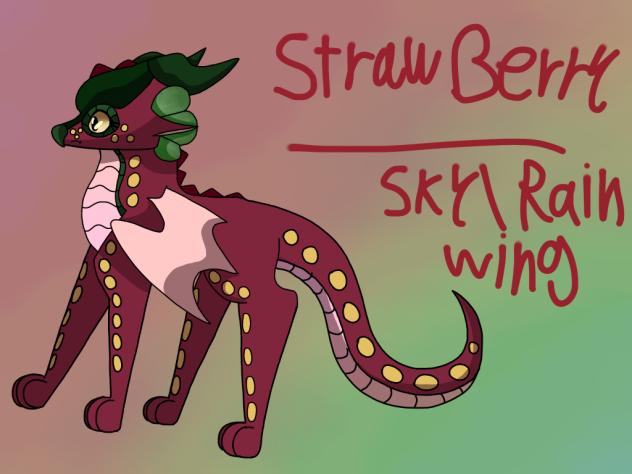 Strawberry, Sky-Rain Hybrid, WOF OC.