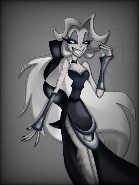 azure!! my hazbin hotel oc