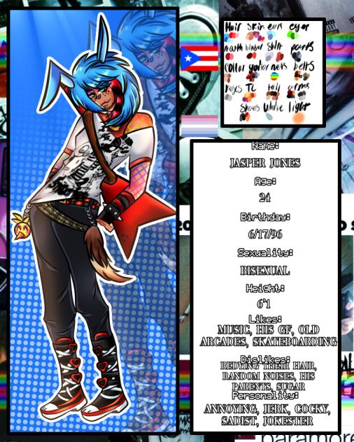 Toy Bonnie Character Sheet